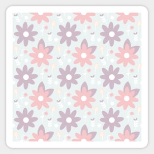 Floral Seamless Pattern Sticker